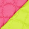 Steppstoff wellige Quadrate – neonpink/neongrün,  thumbnail number 4
