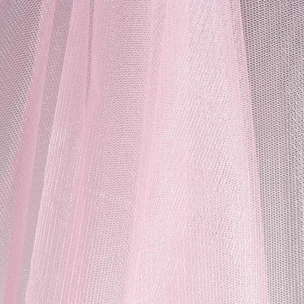 Schimmer-Tüll – rosé | Reststück 50cm