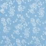Chambray kleine Rosen – hellblau/wollweiss,  thumbnail number 1