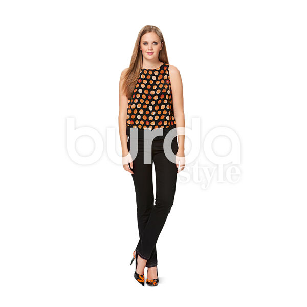Hose / Jeans / 3/4 Hose | Burda 6534 | 34-46, image number 2