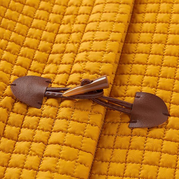 Dufflecoatverschluss [11 cm] - braun