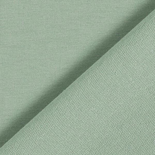 Leichter French Terry Uni – schilf | Reststück 50cm