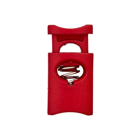 Kordelstopper [Durchlass: 8 mm] – rot, 