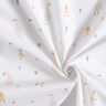 GOTS Baumwollpopeline süße Gänse und Küken | Poppy Fabrics – weiss,  thumbnail number 3