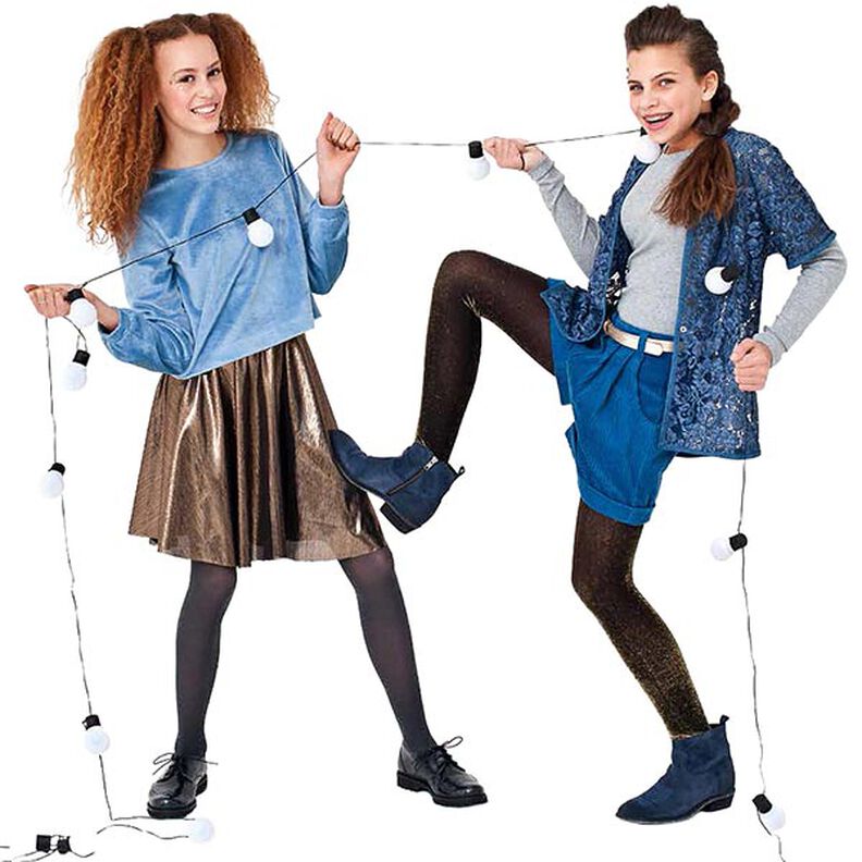 Breitcord vorgewaschen Uni – jeansblau, image number 6