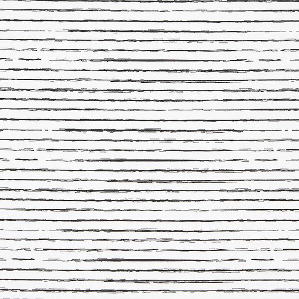 Baumwolljersey Skribbel-Streifen – wollweiss,  image number 1