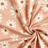 Baumwoll-Mix Jersey Blümchen – hellaltrosa,  thumbnail number 3