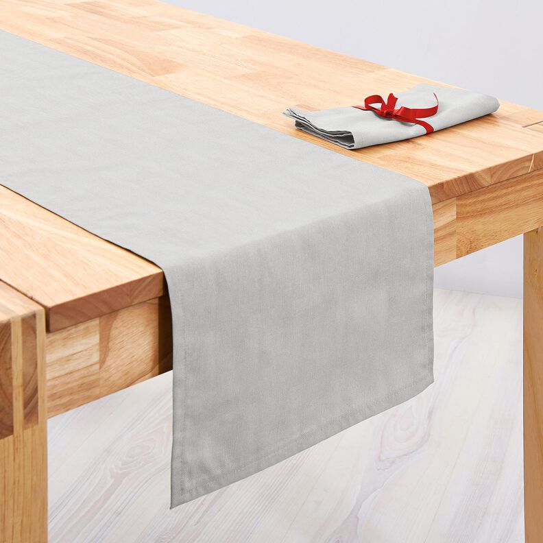Dekostoff Canvas – silber, image number 5