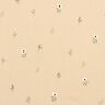 Baumwolljersey zarte Bl&uuml;mchen &ndash; sand,  thumbnail number 1