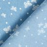 Chambray Punkte und Schmetterlinge – hellblau/wollweiss,  thumbnail number 4