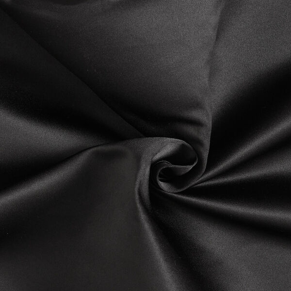 Duchesse Satin – schwarz, image number 1