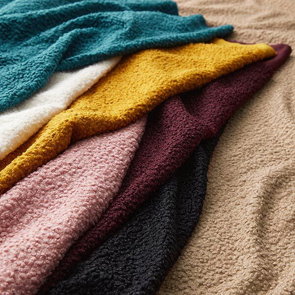 Strick Bouclé Uni – beige, image number 4