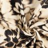 Viskose-Leinen-Mix verwischte Blumen Digitaldruck – hellbeige/schwarz,  thumbnail number 3