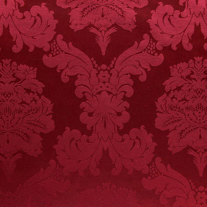 Dekostoff Jacquard Damasco 280 cm – karminrot,  image number 1