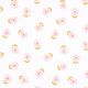 Beschichtete Baumwolle Blümchen – weiss,  thumbnail number 1