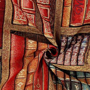 Jacquard Gobelin Bücherregal – braun, 