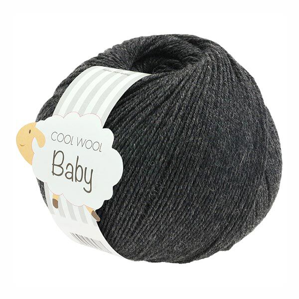 Cool Wool Baby, 50g | Lana Grossa – anthrazit, image number 1