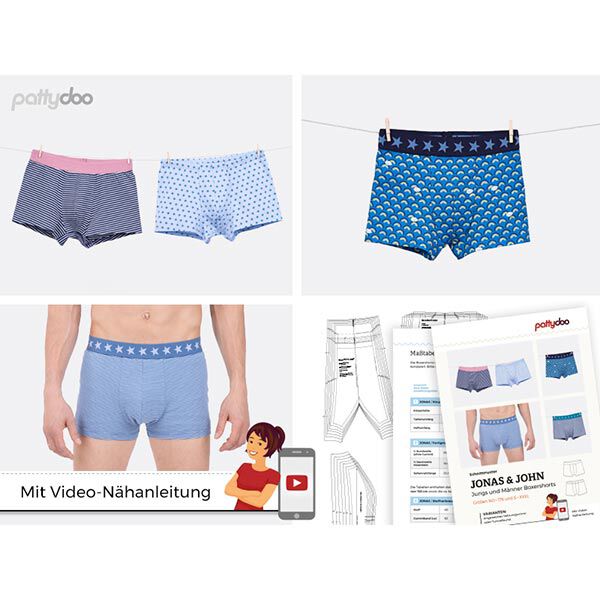 Boxershorts Jonas & John | Pattydoo | 140-176 | S-XXXL, image number 1