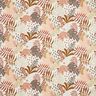 Baumwollstoff Cretonne abstrakte Dschungelpflanzen – terracotta/apricot,  thumbnail number 1