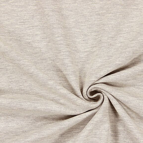 Leichter French Terry Melange – hellgrau, 