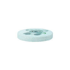 Polyesterknopf 2-Loch Recycling Koala [Ø18 mm] – babyblau, 