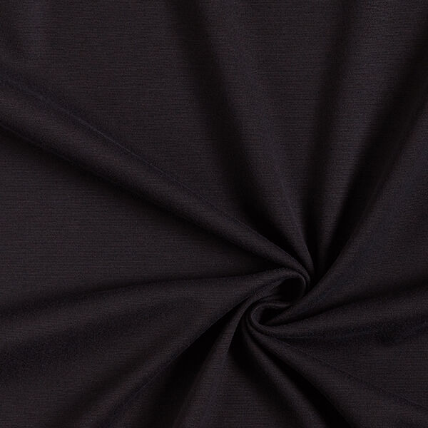 Romanit Jersey Uni – schwarz | Reststück 50cm