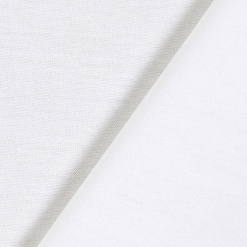 PUL Baumwolljersey einfarbig – weiss,  image number 3