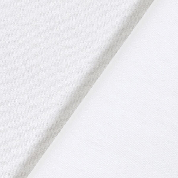 PUL Baumwolljersey einfarbig – weiss,  image number 3