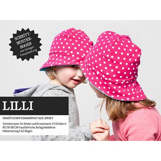LILLI gemütlicher Sonnenhut aus Jersey | Studio Schnittreif, 