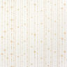 Dekostoff Jacquard Lurex Schneeflocken-Girlande – hellbeige/gold,  thumbnail number 1