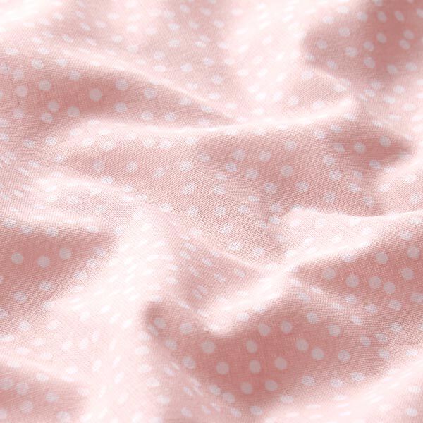 Baumwollstoff Cretonne unregelmäßige Punkte – rosé,  image number 2
