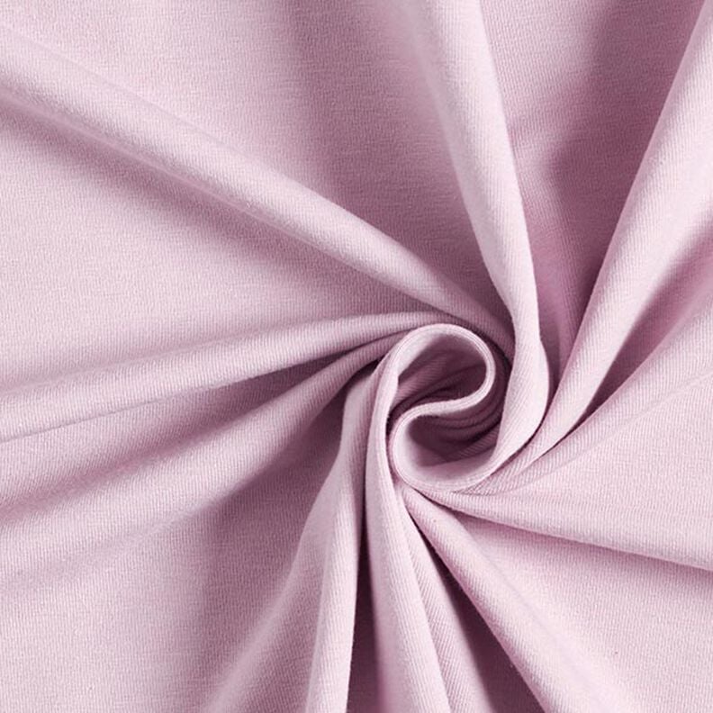 Baumwolljersey Medium Uni – altrosa,  image number 1