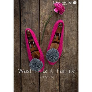 Strickheft/Booklet Wash+Filz-it! Family, 