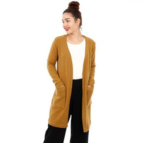 FRAU JACKY Cardigan mit aufgesetzten Taschen | Studio Schnittreif | XS-XXL, 