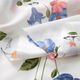 Seiden-Viskose-Satin Blumen und Blätter – weiss,  thumbnail number 3