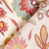 Viskose-Mix Retro-Blumen – elfenbein/hellbeere,  thumbnail number 4