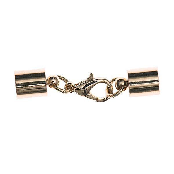Karabiner mit Endkappen [7 mm], Jewellery Made by Me | Rico Design - gold