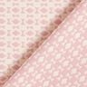 Jacquard Rautenmuster – rosa/wollweiss,  thumbnail number 4