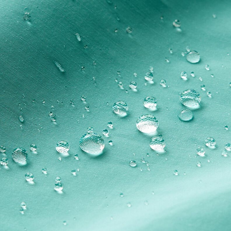 Regenjackenstoff Wasserabweisend Uni – pfefferminz,  image number 4
