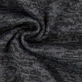 Strickfleece – anthrazit, 