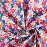 Beschichtete Baumwolle Pastell Blumen – weiss/lila,  thumbnail number 4