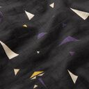 Baumwoll-Musselin Dreiecke | Fibre Mood – schwarz, 