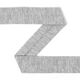Jerseyband, gefalzt - grau,  thumbnail number 1