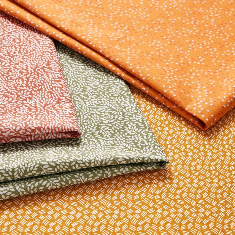 Baumwollstoff Cretonne Pünktchen – pfirsichorange,  image number 5