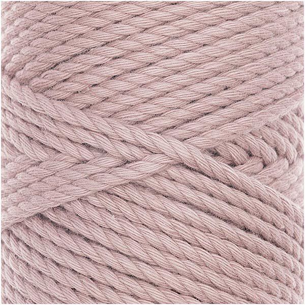 Creative Cotton Cord Skinny Makramee-Garn [3mm] | Rico Design - altrosa,  image number 2