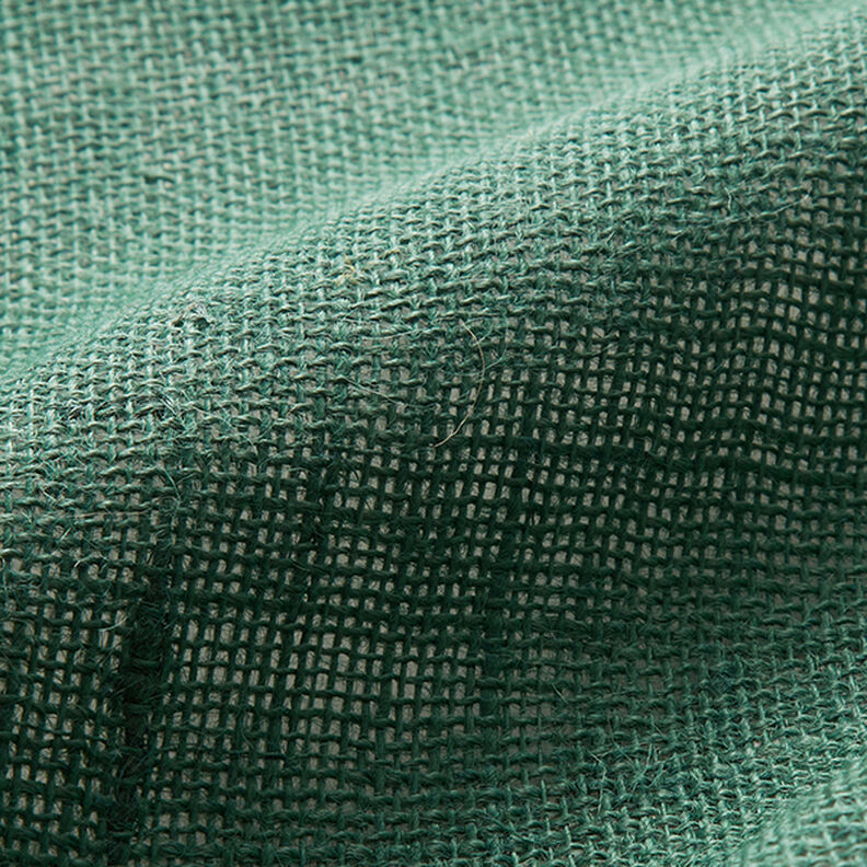 Dekostoff Jute Uni 150 cm – tannengrün,  image number 3