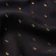 Viskosestoff Glitzertropfen – schwarz,  thumbnail number 3