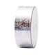 Holographic Washi Tape Blumen 4 | Rico Design - silber,  thumbnail number 1