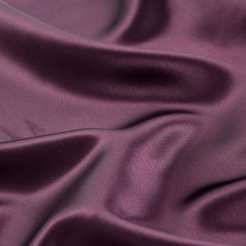 Satinfutter Uni – merlot,  image number 2