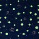 Dekostoff Glow in the Dark Sternbilder – marineblau/hellgelb,  thumbnail number 13